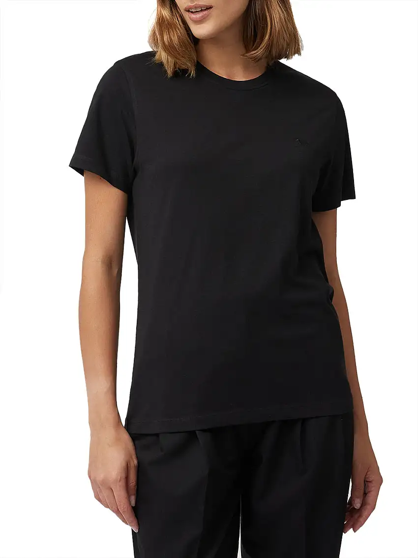 T-shirt Harmont & Blaine Basic da Donna - Nero
