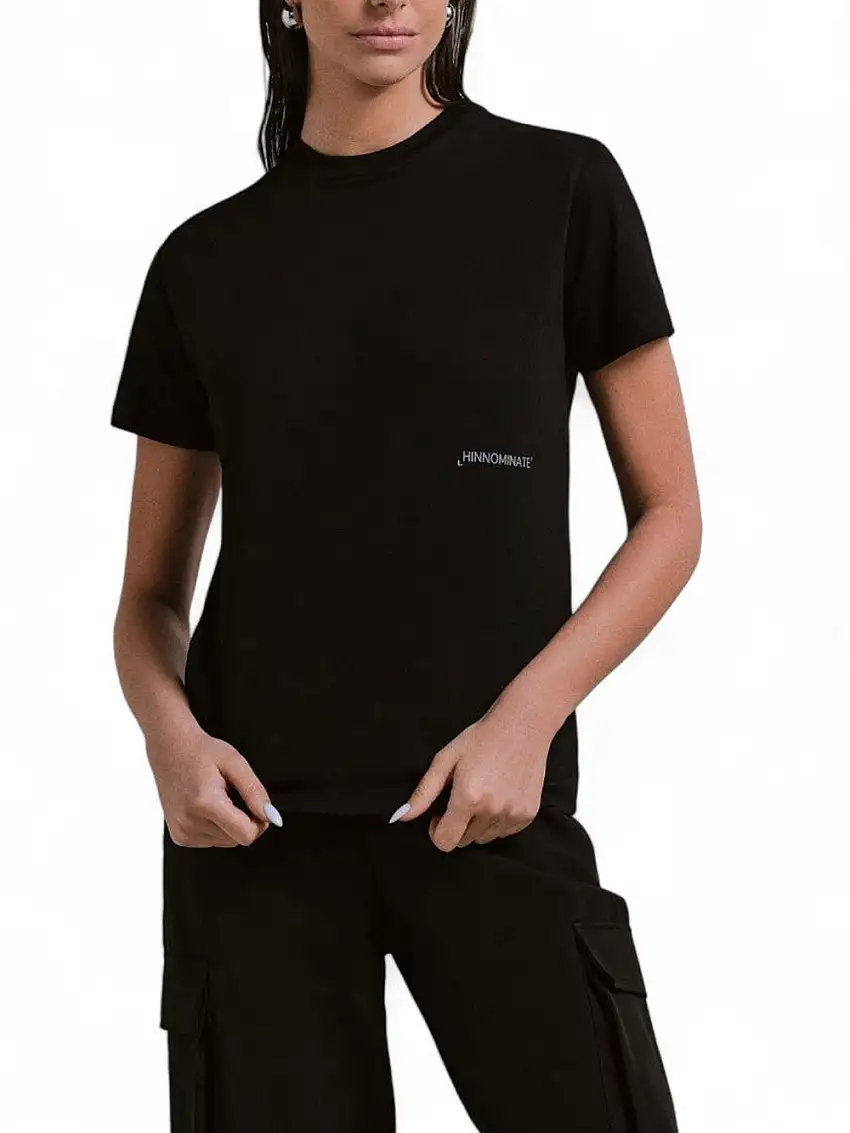 T-shirt Hinnominate da Donna - Nero