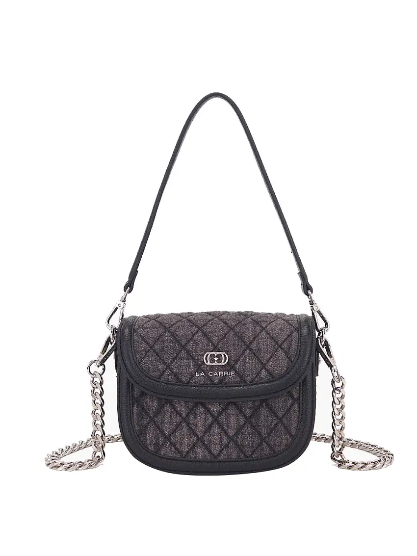 Borsa a Spalla La Carrie Star da Donna - Nero