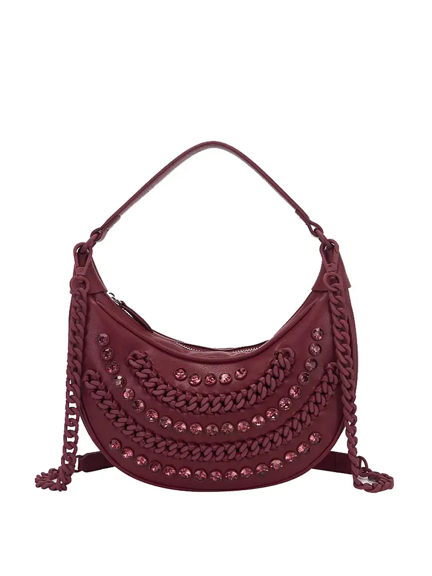 Borsa a Mano La Carrie Andromeda Small da Donna - Bordeaux