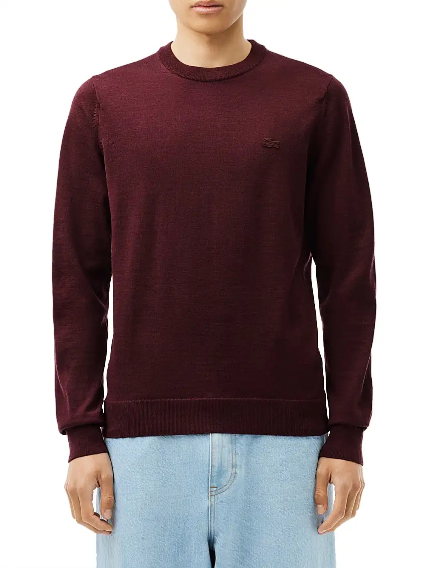 Pullover Lacoste da Uomo - Bordeaux