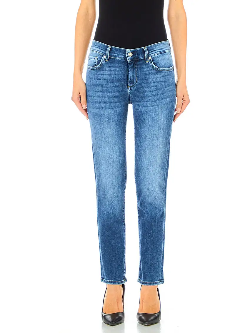 Jeans Slim Liu Jo Authentic Ankle da Donna - Denim
