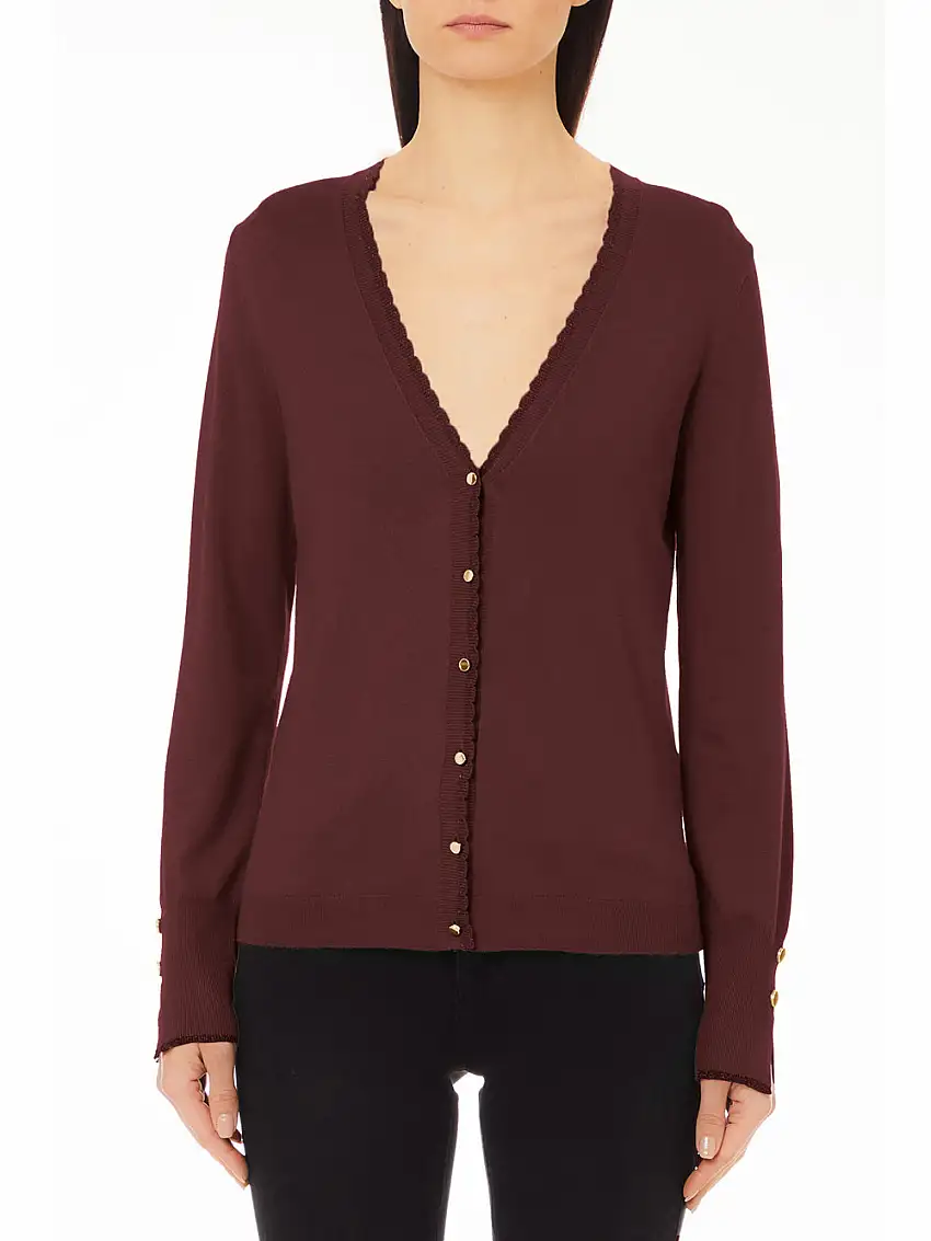 Cardigan Liu Jo da Donna - Bordeaux