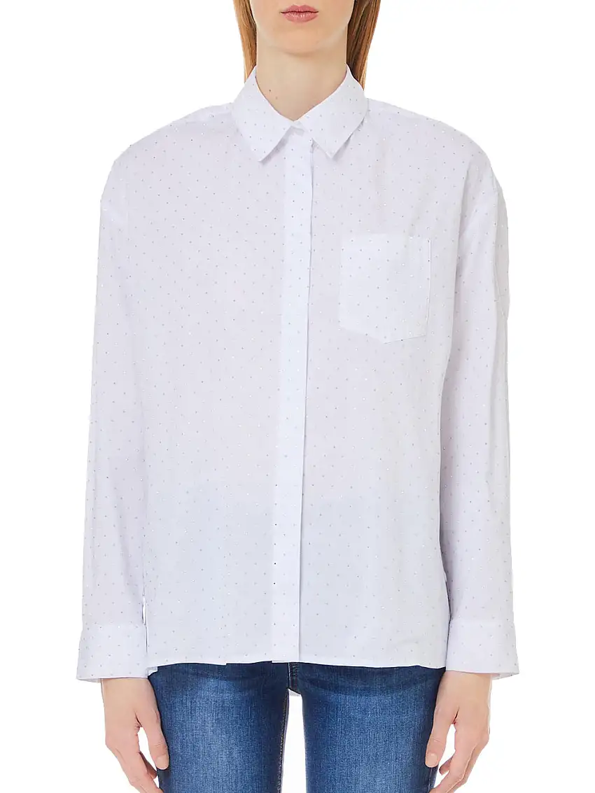 Camicia Liu Jo Over da Donna - Bianco