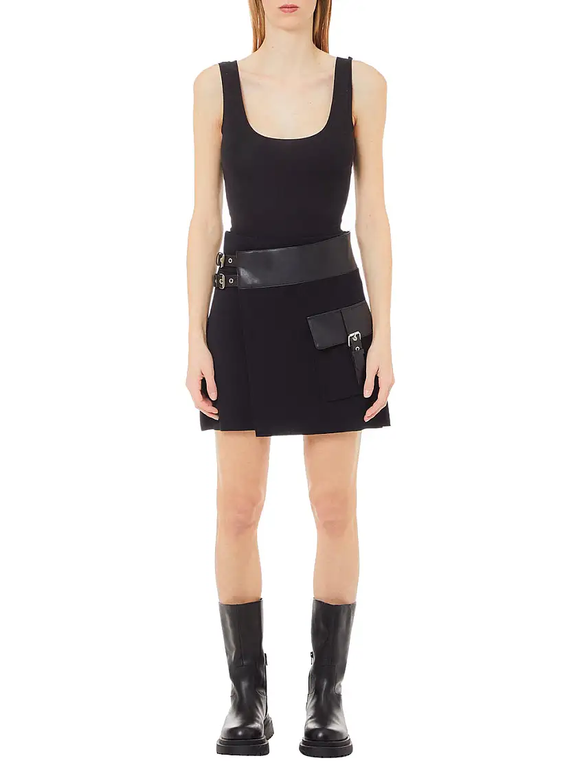Gonna Mini Liu Jo da Donna - Nero