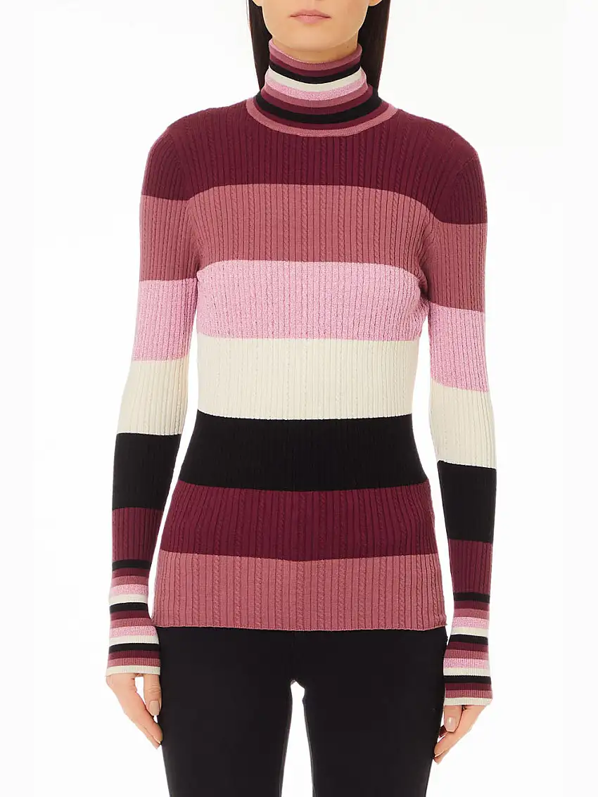 Dolcevita Liu Jo A Righe Rosa da Donna - Multicolore