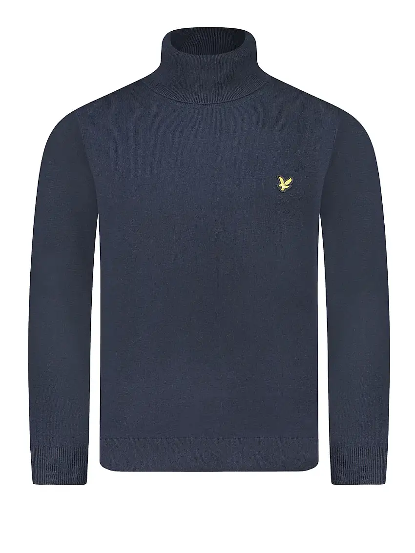 Dolcevita Lyle & Scott Cotton Merino da Uomo - Blu