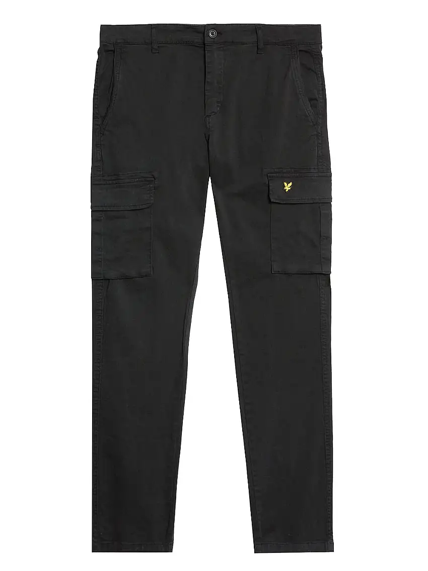 Pantalone Cargo Lyle & Scott da Uomo - Nero