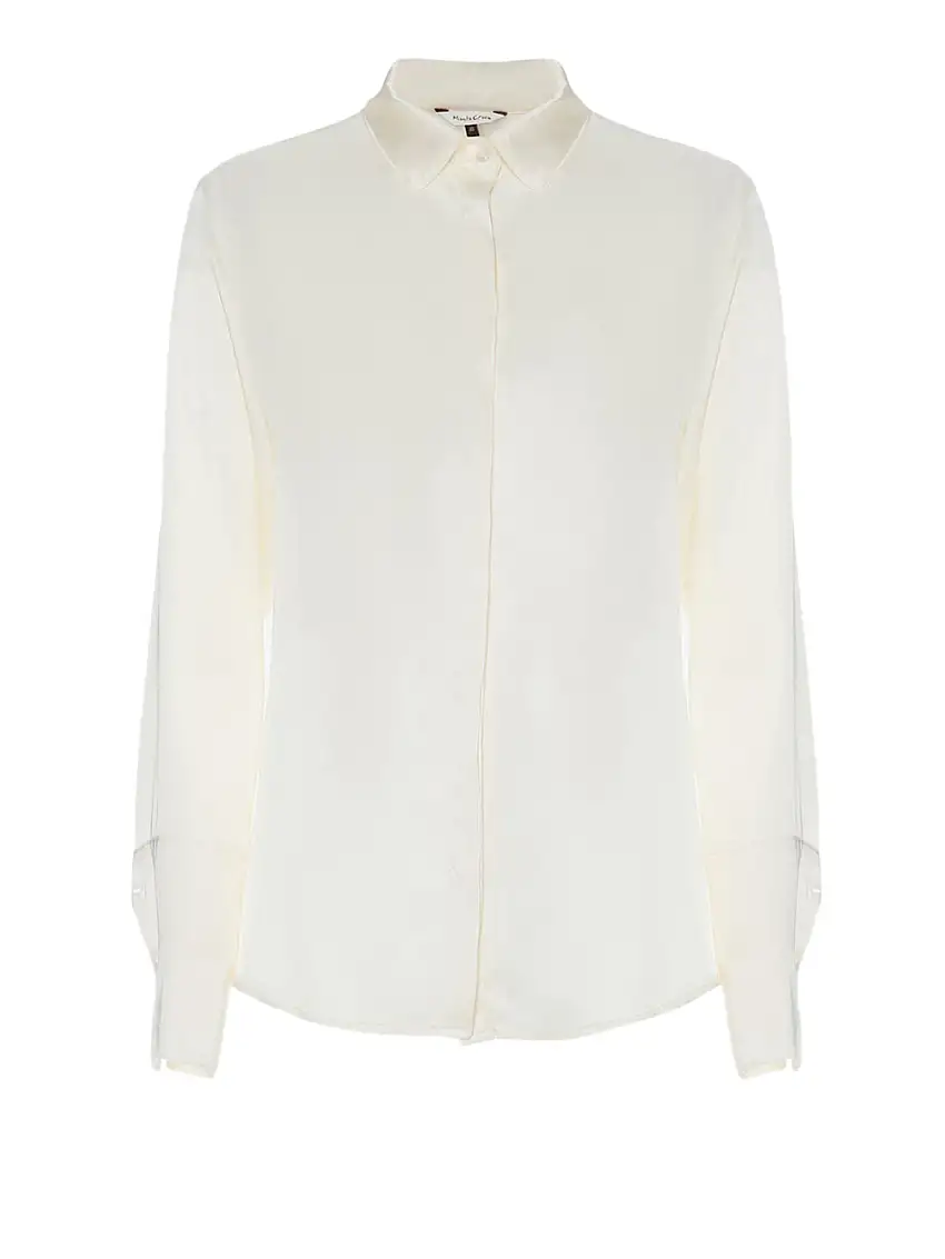 Camicia Classica Manila Grace Slim da Donna - Bianco