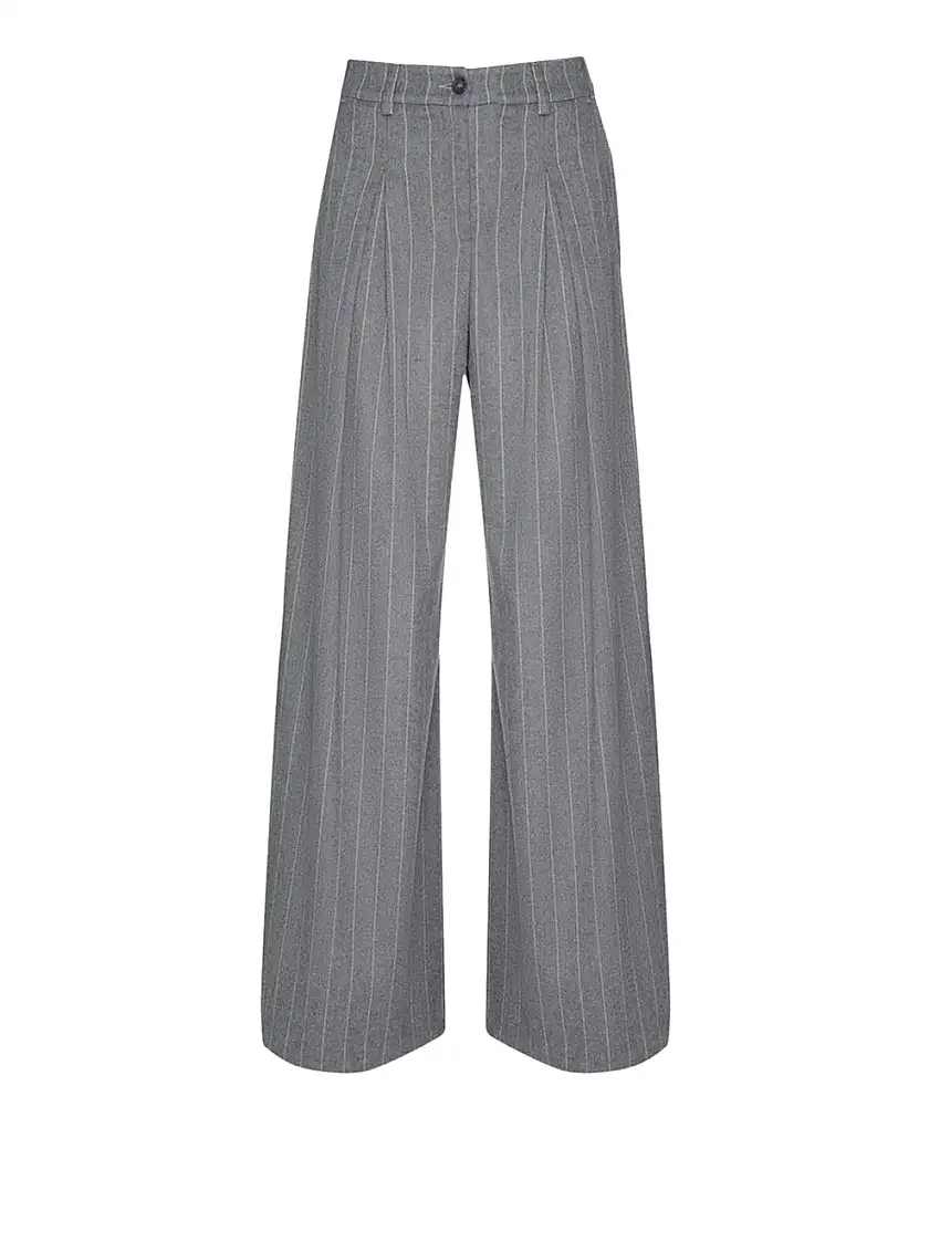 Pantalone Palazzo Manila Grace da Donna - Grigio