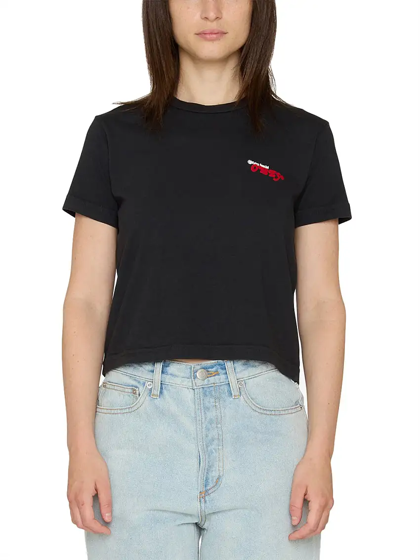 T-shirt Obey Miracle Of Living da Donna - Nero