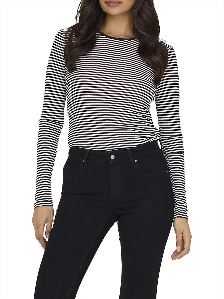 Top Only da Donna - Nero Bianco