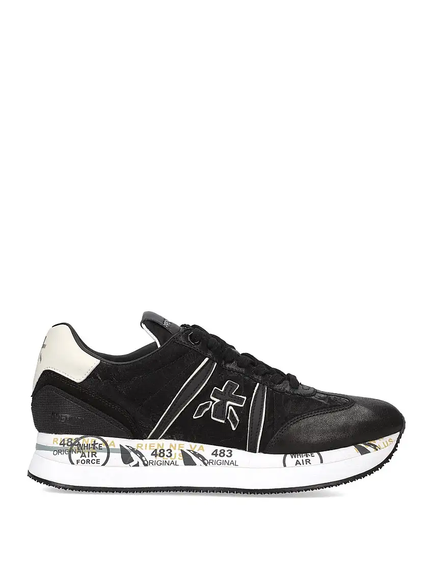 Sneakers Premiata CONNY 6987 da Donna - Nero