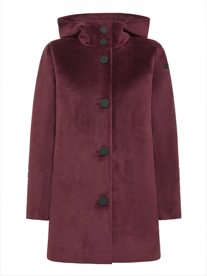 Parka Rrd Velvet Neo da Donna - Bordeaux
