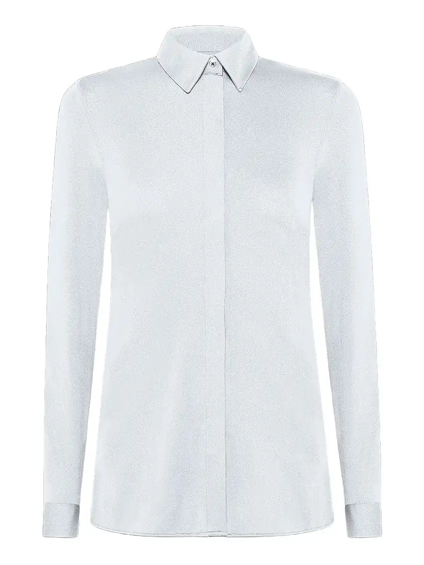 Camicia Classica Rrd Oxford Plain Wom da Donna - Bianco