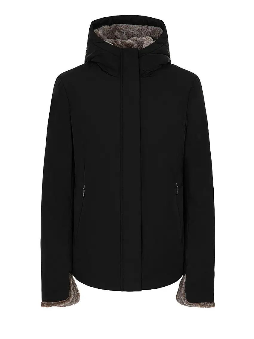 Giubbotto Suns Roberta Fur da Donna - Nero