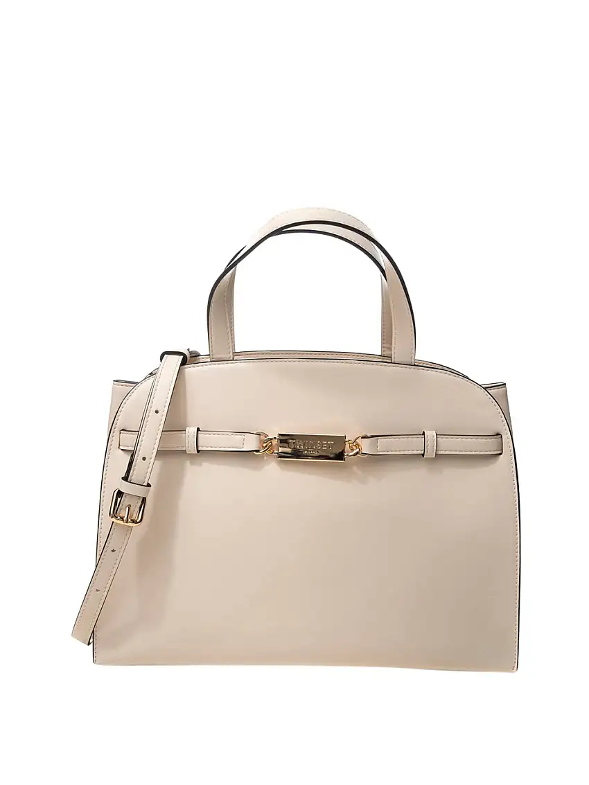 Borsa a Mano Twin Set Bauletto da Donna - Bianco