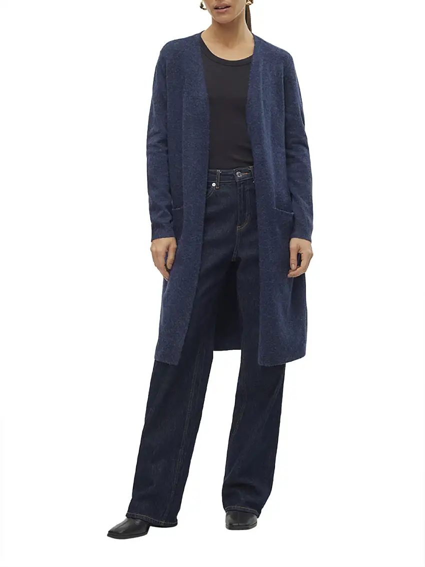 Cardigan Vero Moda da Donna - Blu