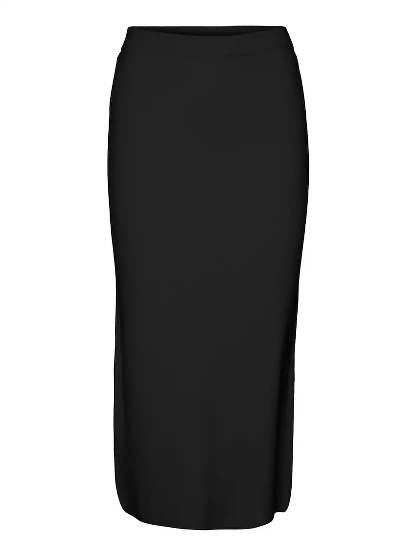 Gonna Midi Vero Moda da Donna - Nero