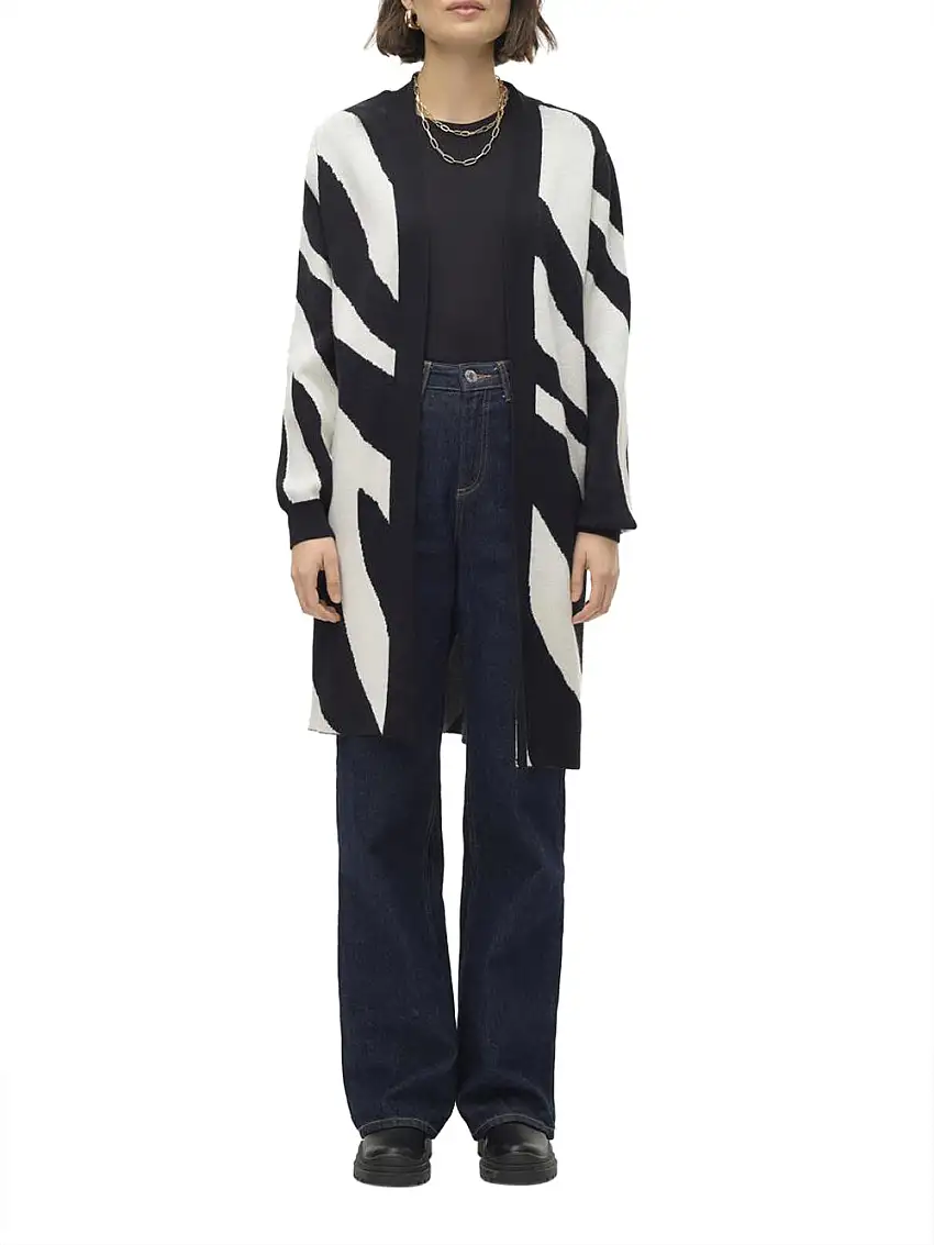 Cardigan Vero Moda da Donna - Nero