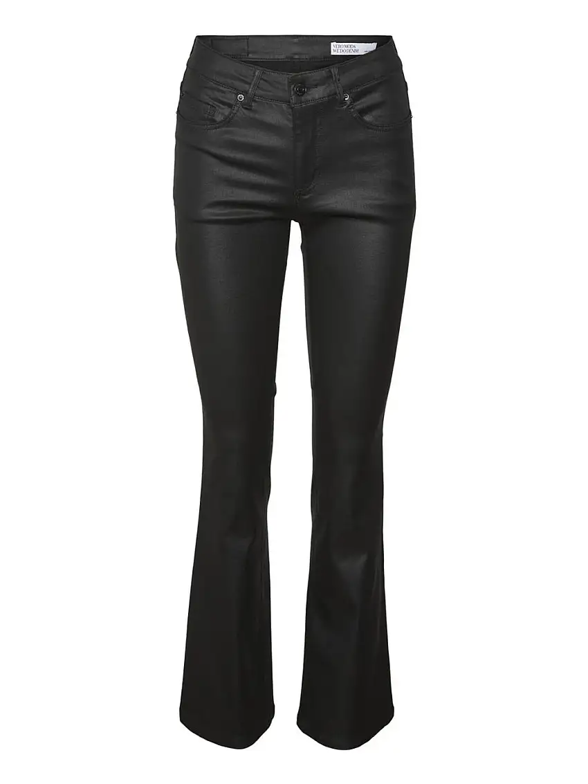 Jeans a Zampa Vero Moda da Donna - Nero