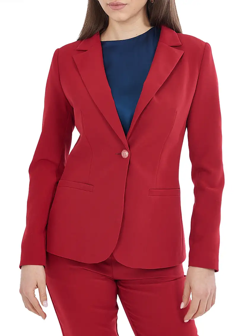 Blazer Yes Zee da Donna - Rosso
