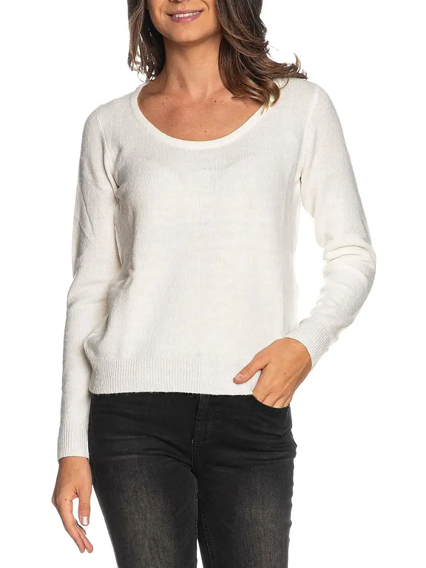 Pullover Yes Zee da Donna - Avorio