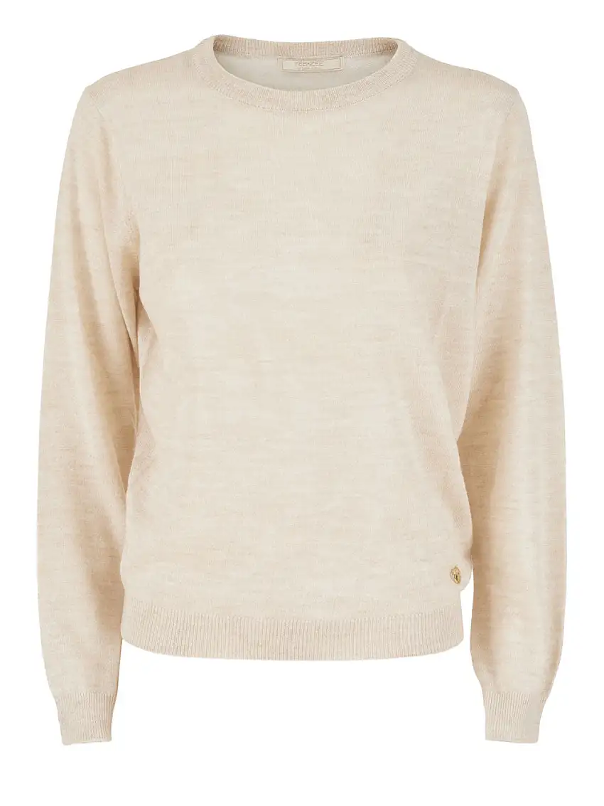 Maglia Yes Zee da Donna - Beige