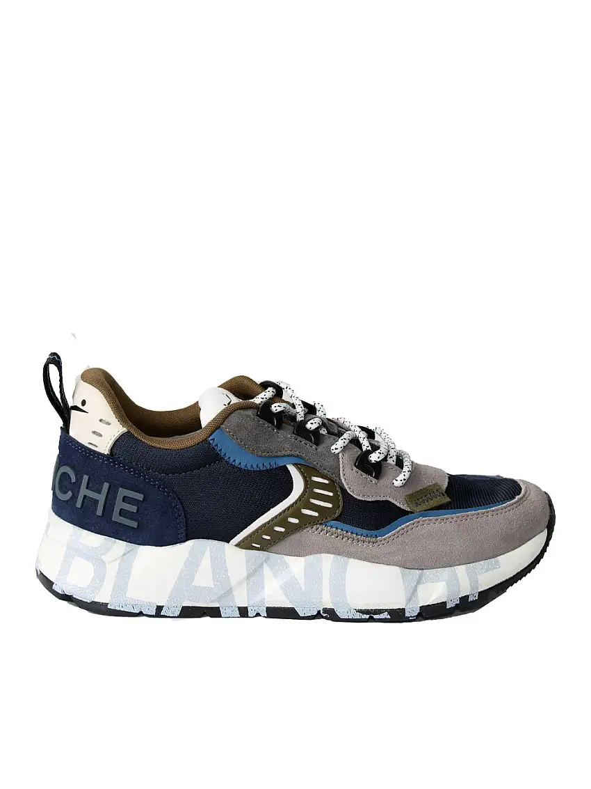Voile Blanche Club 01 Sneakers Grigio Uomo