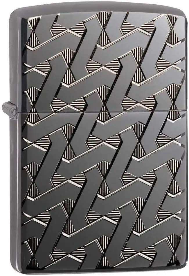 Zippo Antivento Ricaricabile Made In Usa Grigio 49173 special fuori catalogo