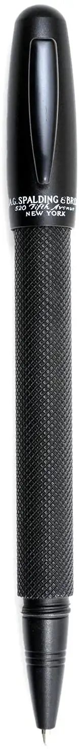 A.G. Spalding&Bros. Penna a Sfera Crest Ags Nero Uomo