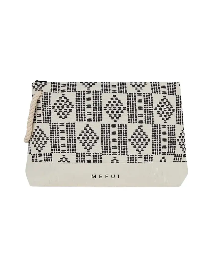 Mefui Maxi Pochette 'outline' Bianco Donna