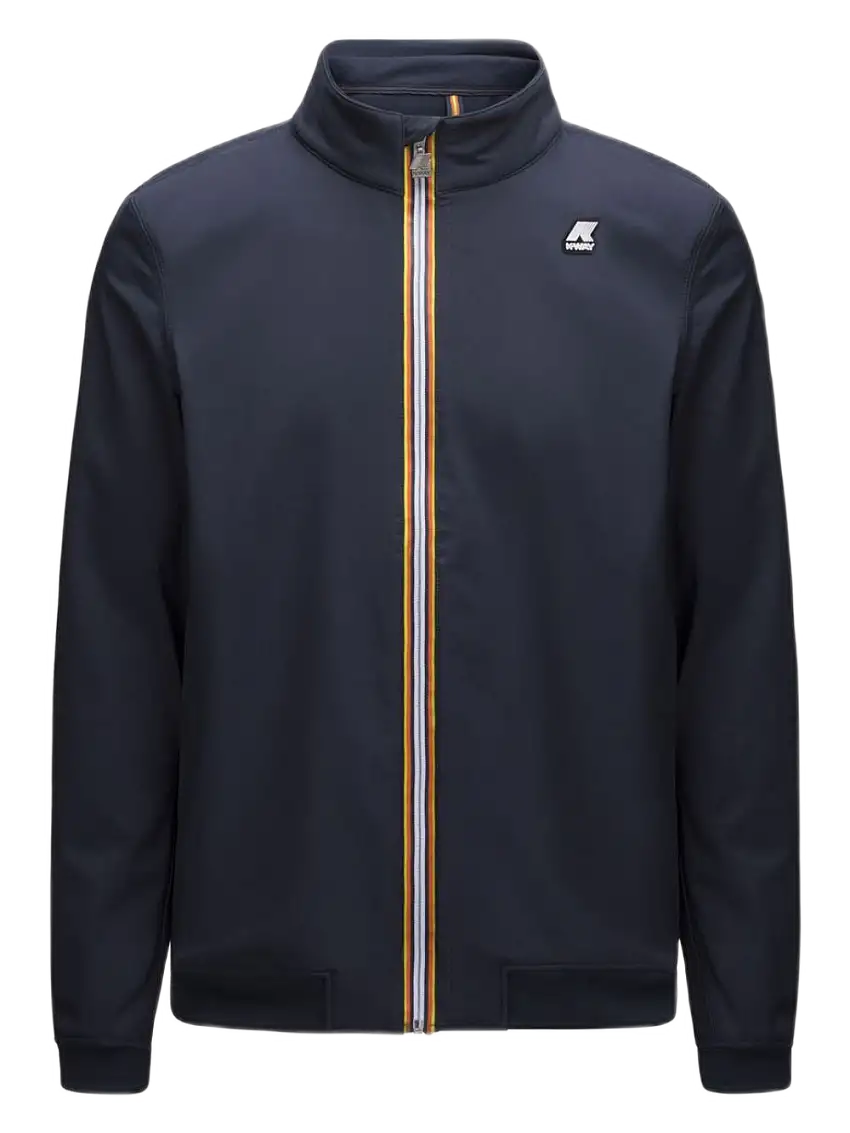 K-way Arsene Bonded Giubbotto Parka Impermeabile Blu Uomo