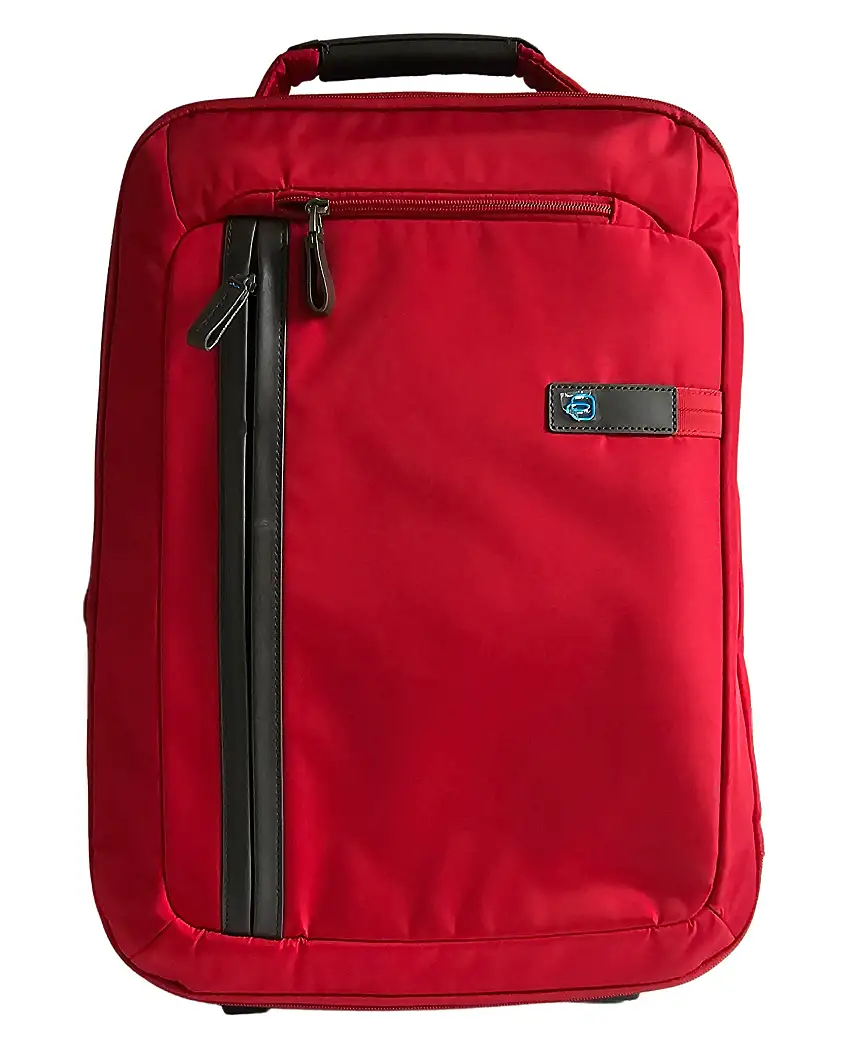 Piquadro Valigia Morbida 2 Ruote 53x37x22 Cm Rosso Unisex