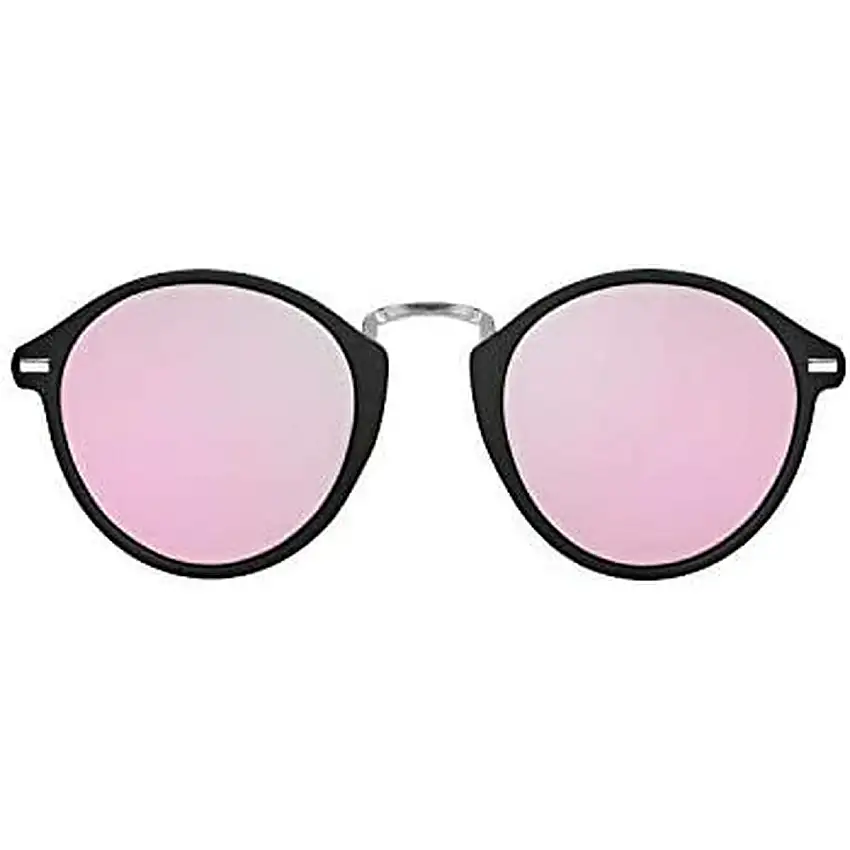 Occhialida sole Unisex Northweek Vesca Pipe Nero Rosa (Ø 47 mm) 61759176