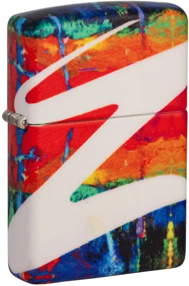 Zippo Antivento Ricaricabile Made In Usa Multicolore 49682