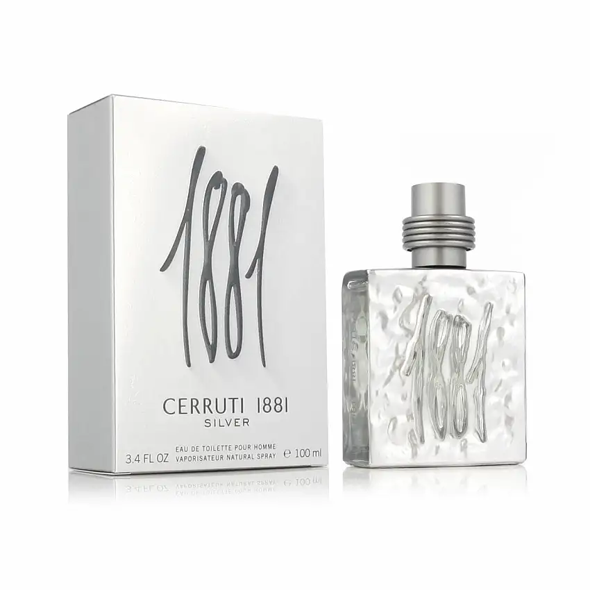 Profumo Uomo Cerruti EDT 1881 Silver 100 ml 98617602