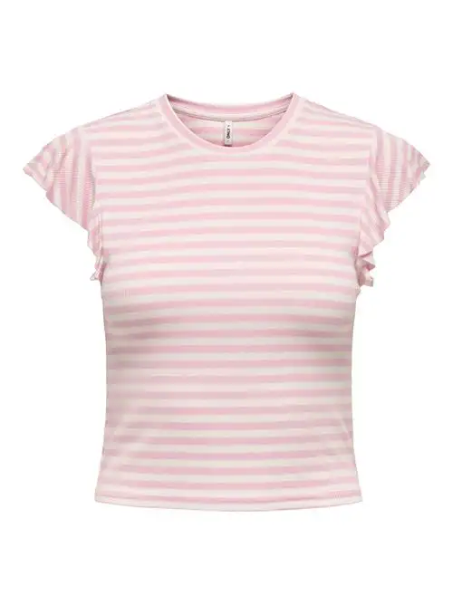 ONLY ONLBELIA S/L FRILL TOP BOX JRS 76093243