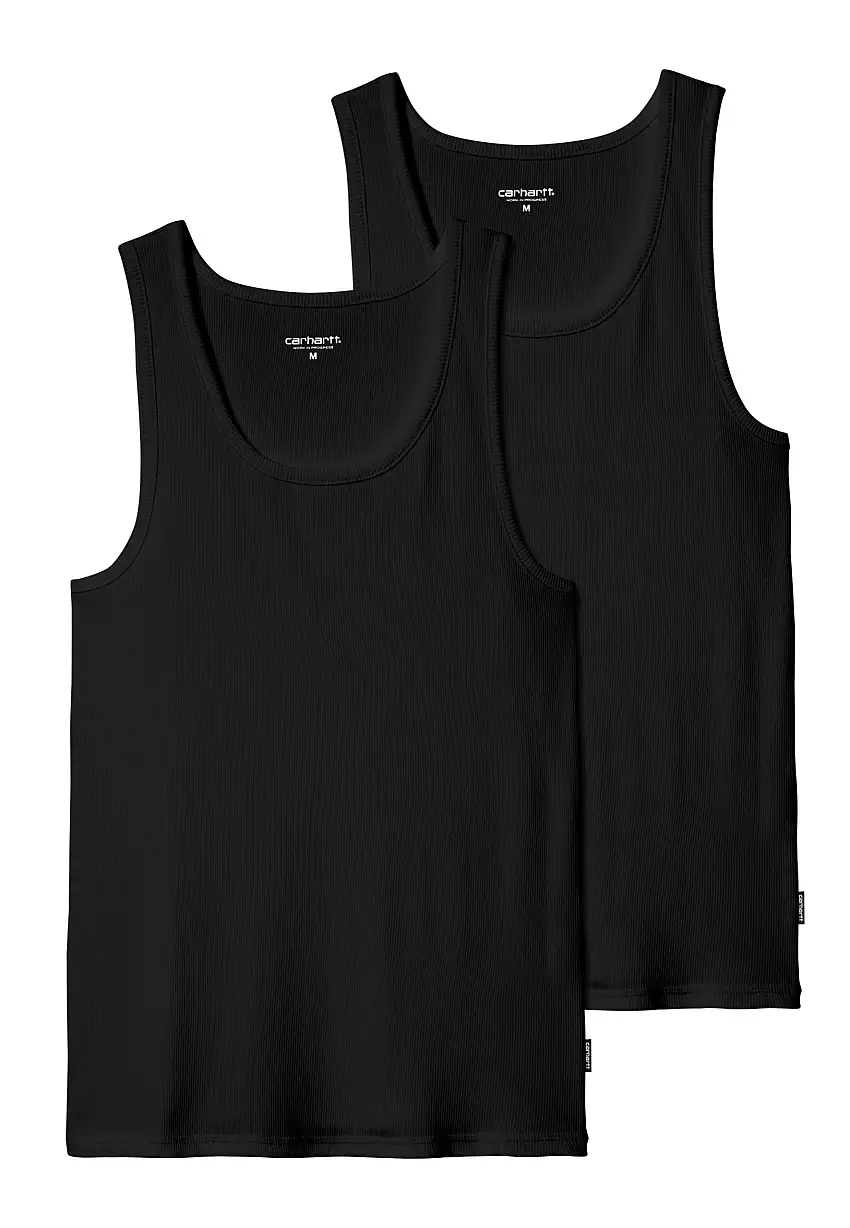 Carhartt WIP - A Shirt Pack Of 2 Black/Black - Canotta