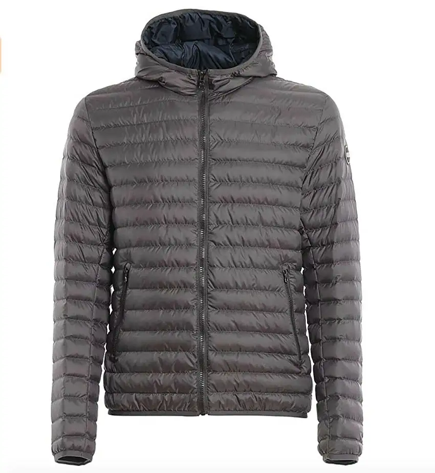 Colmar Piumino con Cappuccio Grigio Poliestere