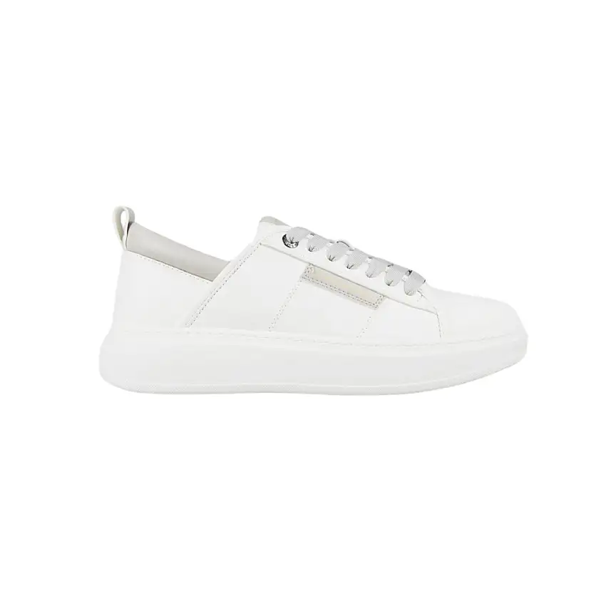 Sneakers Uomo linea Eco-Wembley White Light Grey