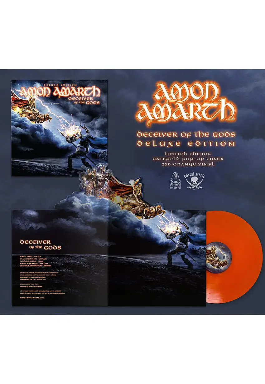 Amon Amarth - Deceiver Of The Gods Orange - Colored Vinyl