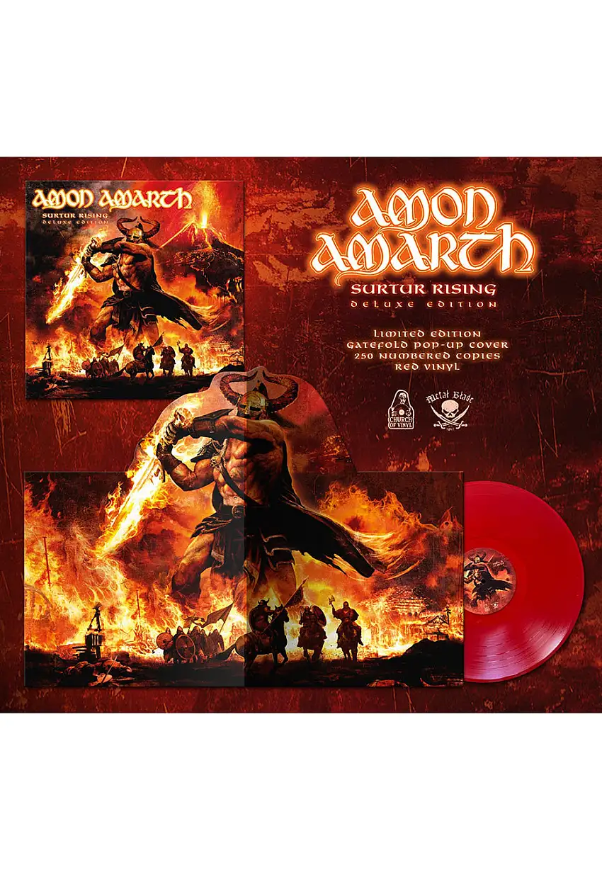 Amon Amarth - Surtur Rising Red - Colored Vinyl
