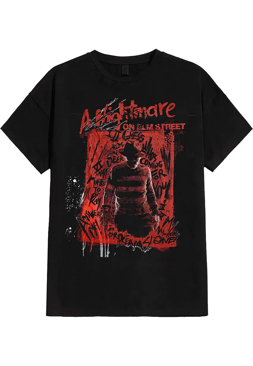 A Nightmare On Elm Street - Freddy Silhouette - T-Shirt
