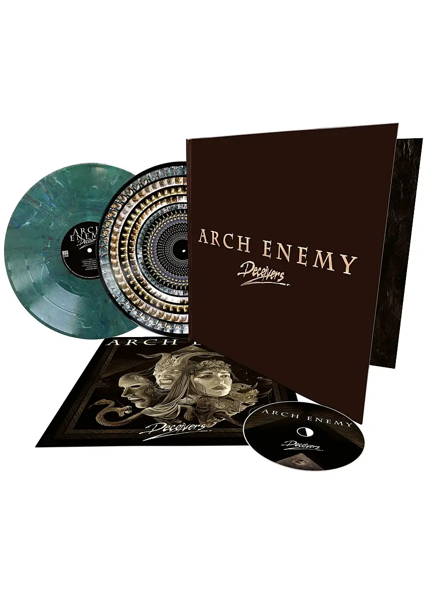 Arch Enemy - Deceivers Ltd. Deluxe - Artbook 2 Vinyl + CD