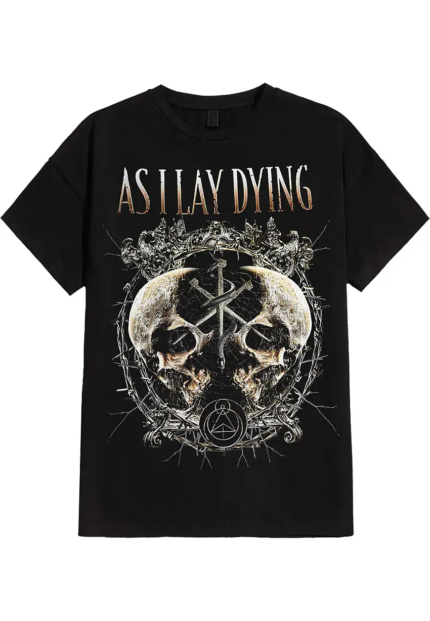 As I Lay Dying - Skulls And Nails - T-Shirt