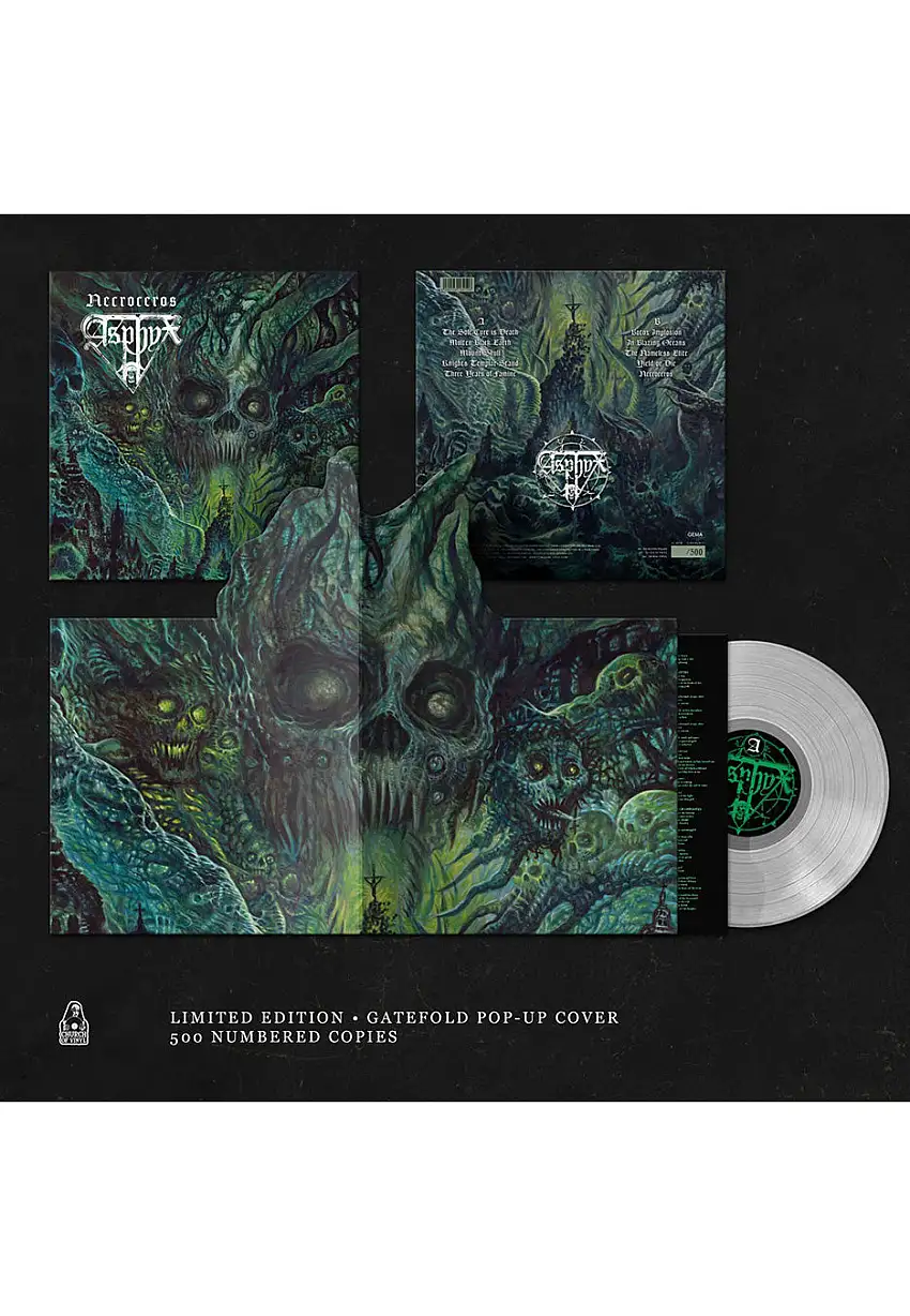 Asphyx - Necroceros Clear - Colored Vinyl