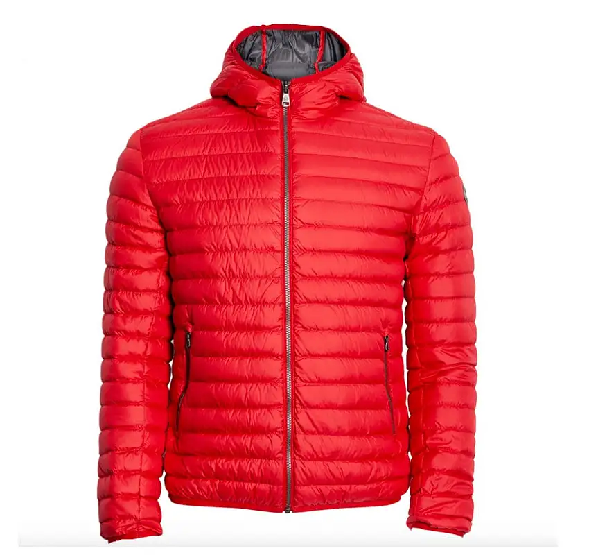 Colmar Piumino con Cappuccio Poliestere Rosso