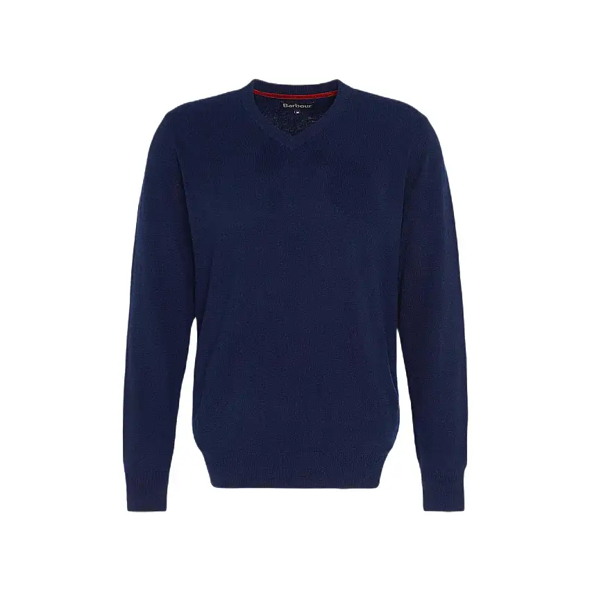 Maglia Uomo a V Marlow con toppe