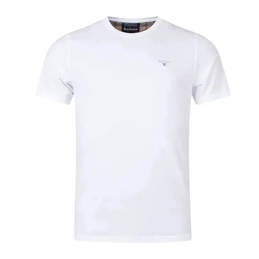 T-shirt Uomo Tartan girocollo